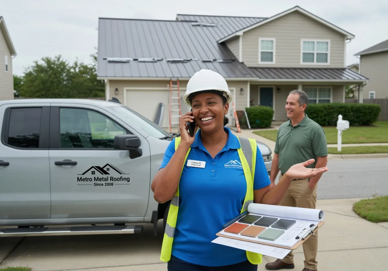 Storm Damage Metal Roof Repair in Naytahwaush, MN